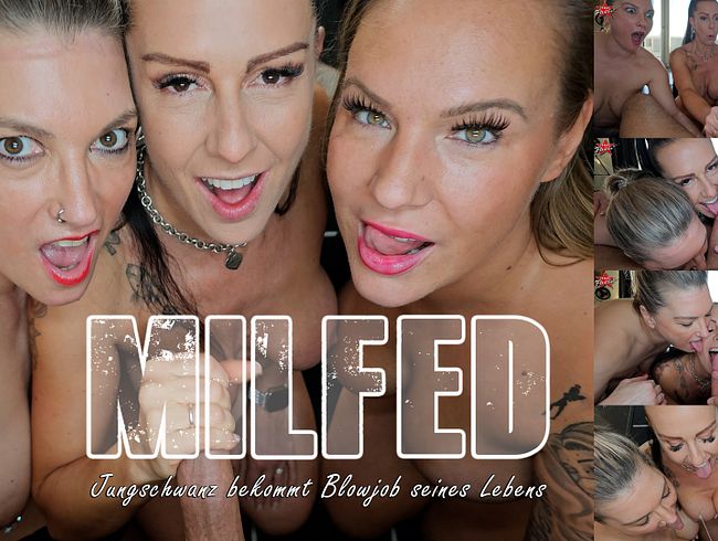 MILFED. Jungschwanz bekommt Blowjob seines Lebens